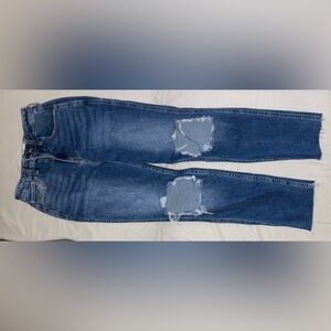 Hollister Women's Curvy High Rise Mom Jean